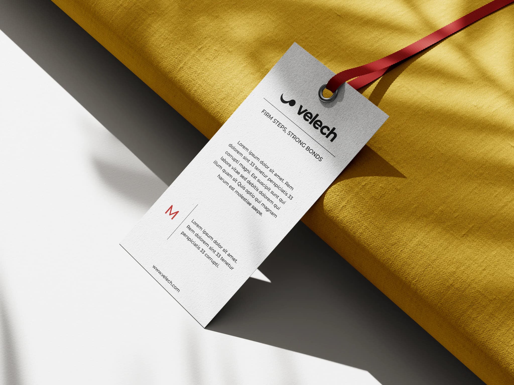 Velech Brand Product Tag